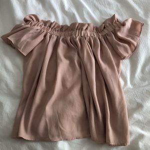 Lucca off-the-shoulder top